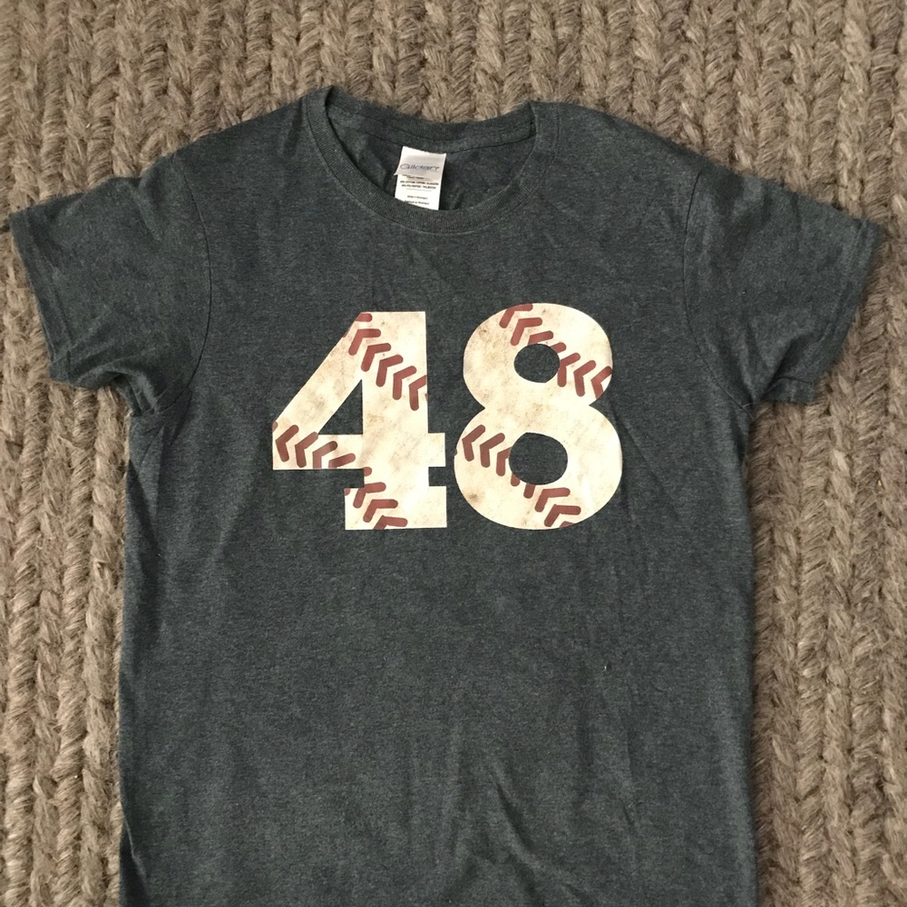 Baseball Number T-shirt